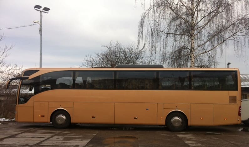 Buses order in Třebíč